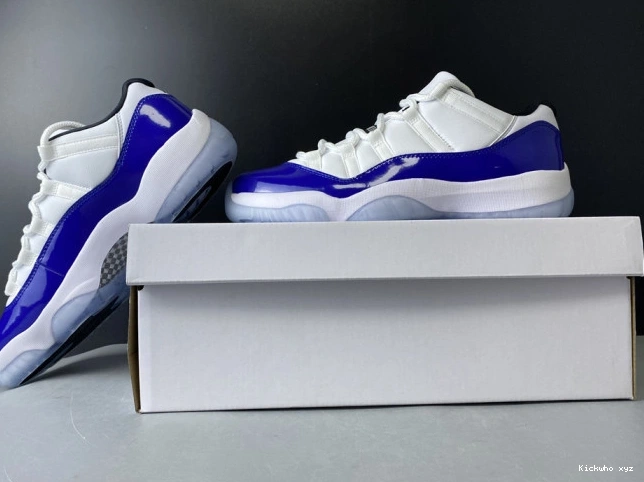 AH7860-100 Air Retro Concord 11 Jordan Low White 0630